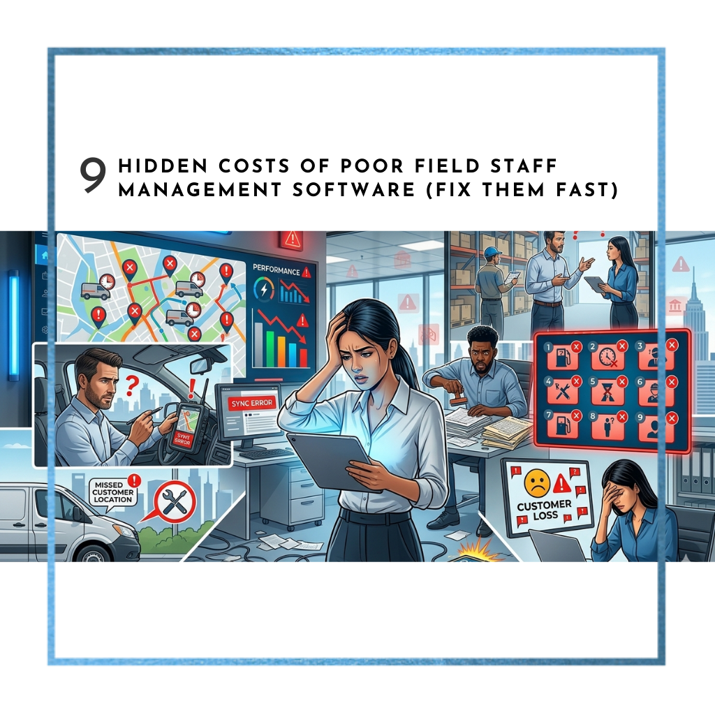 9 Hidden Costs of Poor Field Staff Management Software (Fix Them Fast)