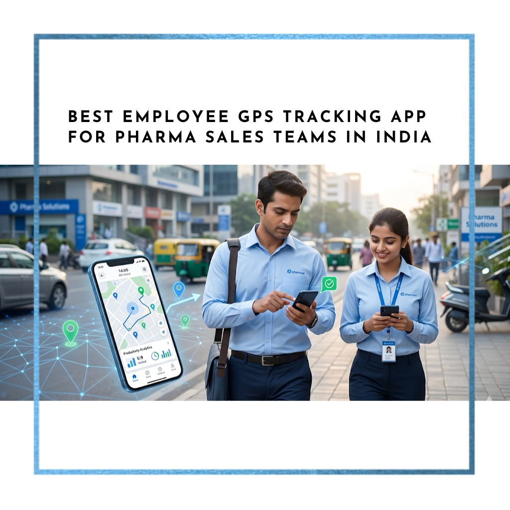 Best Employee GPS Tracking App for Pharma Sales Teams in India