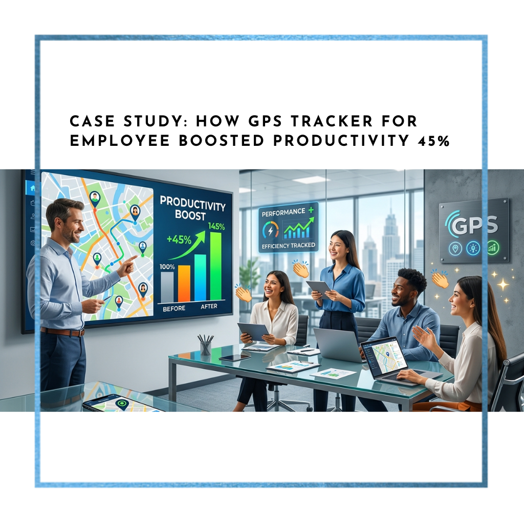 Case Study How GPS Tracker for Employee Boosted Productivity 45%